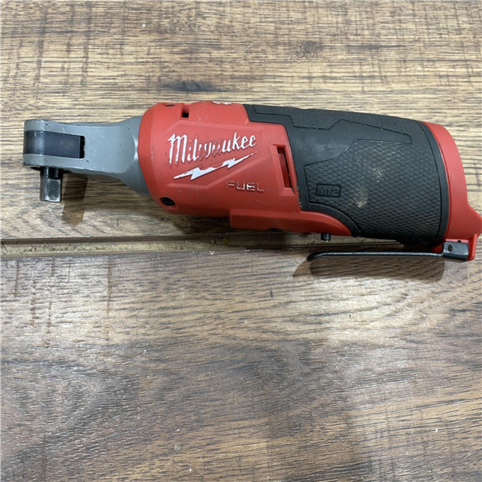 AS-IS- Milwaukee 2567-20 M12 FUEL Brushless Lithium-Ion 3/8 in. Cordless High Speed Ratchet (Tool Only)