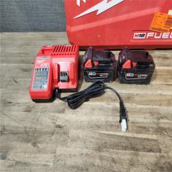 HOUSTON LOCATION - AS-IS MILWAUKEE FUEL 18V Lithium-Ion Brushless Cordless Hammer Drill and Impact Driver Combo Kit