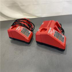 AS-IS - Milwaukee M12 or M18 18V and 12V Multi Voltage Lithium Ion Battery Charger w/ Onboard Fuel Gauge