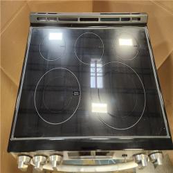 Phoenix LG 30 in. 6.3 cu. ft. 5 Burner Element Slide-In Electric Range in PrintProof Stainless Steel w/ Instaview  Air Fry  ProBake