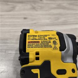 AS-IS DeWalt DCF850B 20V Cordless Impact Driver (Tool Only)