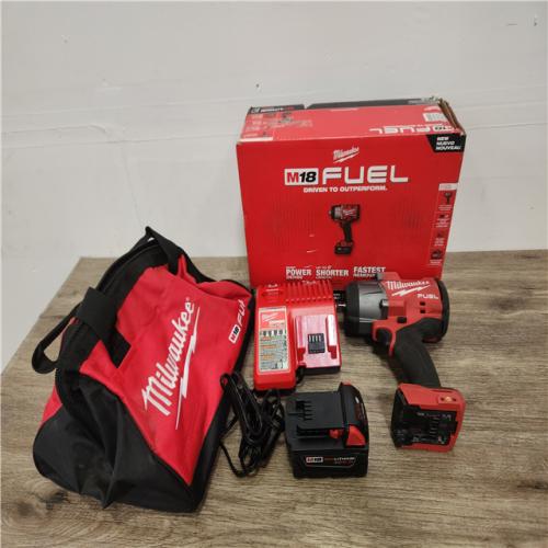 Phoenix Location Milwaukee M18 FUEL 18V Lithium-Ion Brushless Cordless 1/2 in. Impact Wrench w/Friction Ring Kit w/One 5.0 Ah Battery and Bag