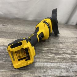 AS-IS DEWALT 60V MAX Cordless Brushless 4.5 in. to 6 in. Small Angle Grinder with Kickback Brake (Tool Only)