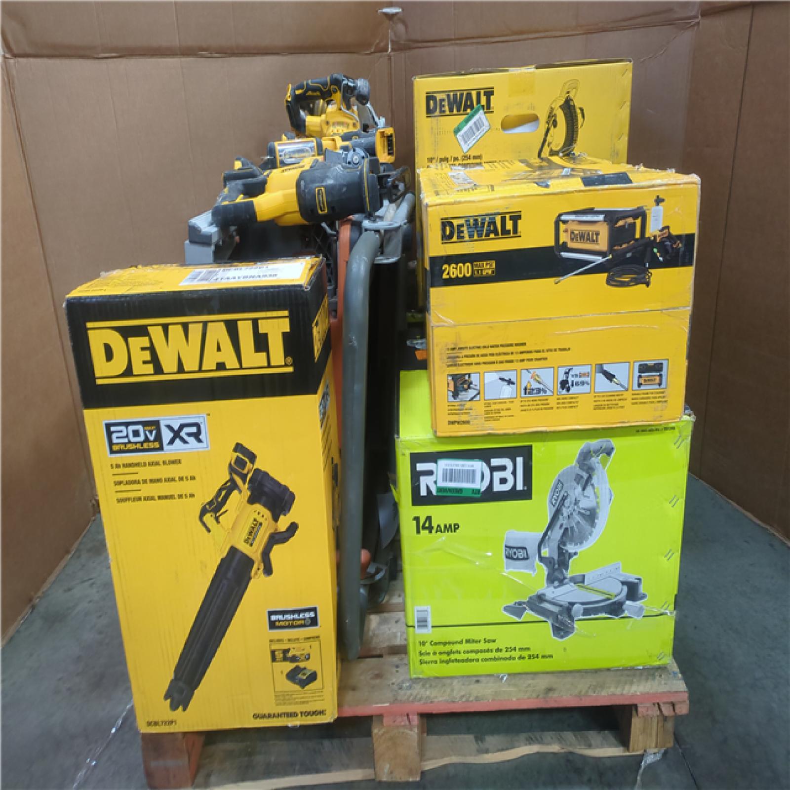 CALIFORNIA AS-IS TOOL PALLET