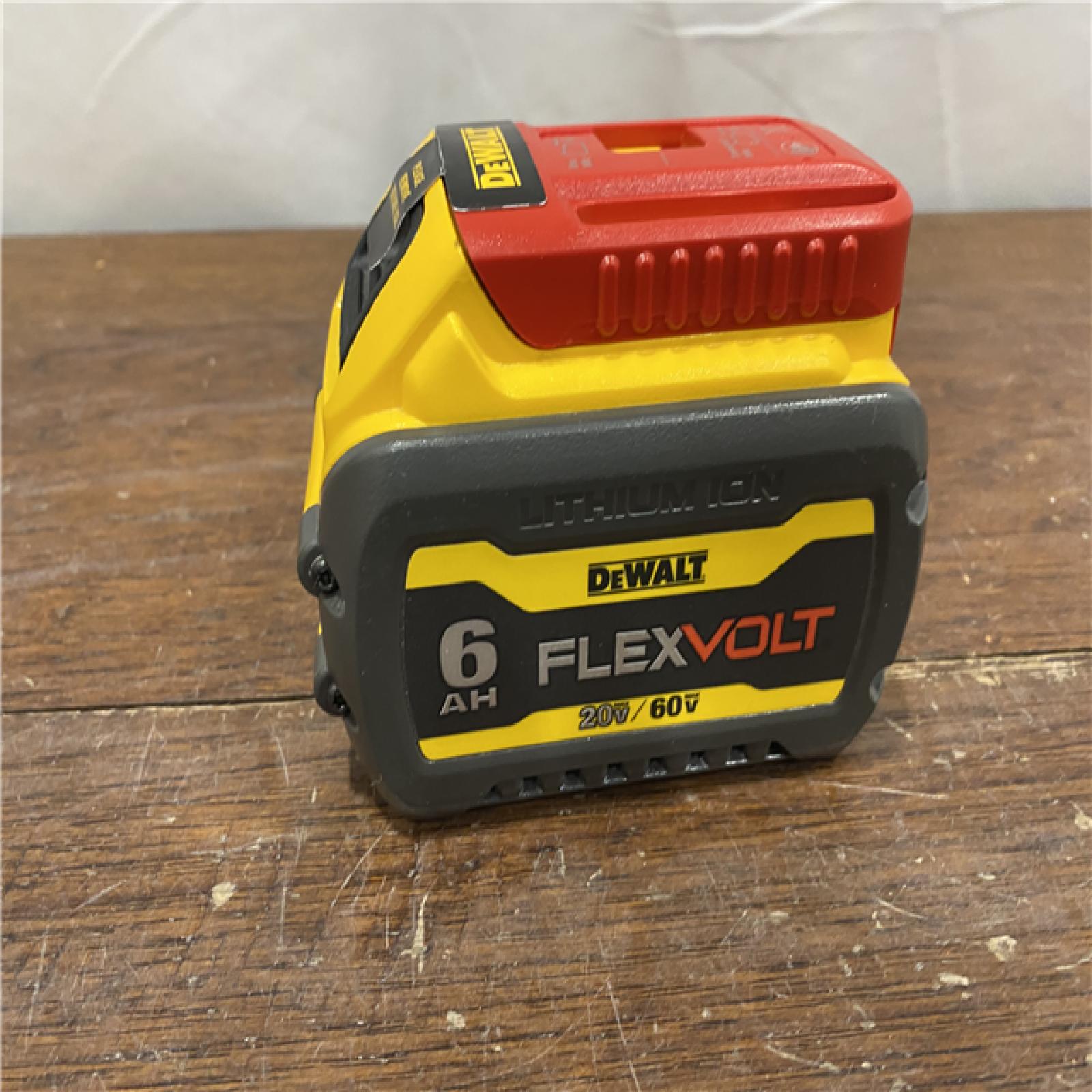 AS-IS Dewalt FLEXVOLT 20-Volt/60-Volt MAX Lithium-Ion 6.0Ah Battery Pack