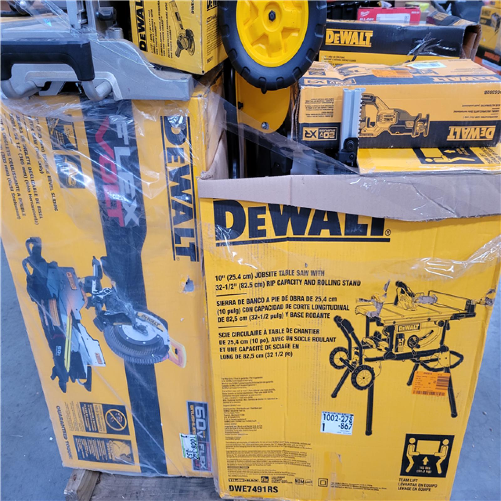 CALIFORNIA AS-IS TOOL PALLET