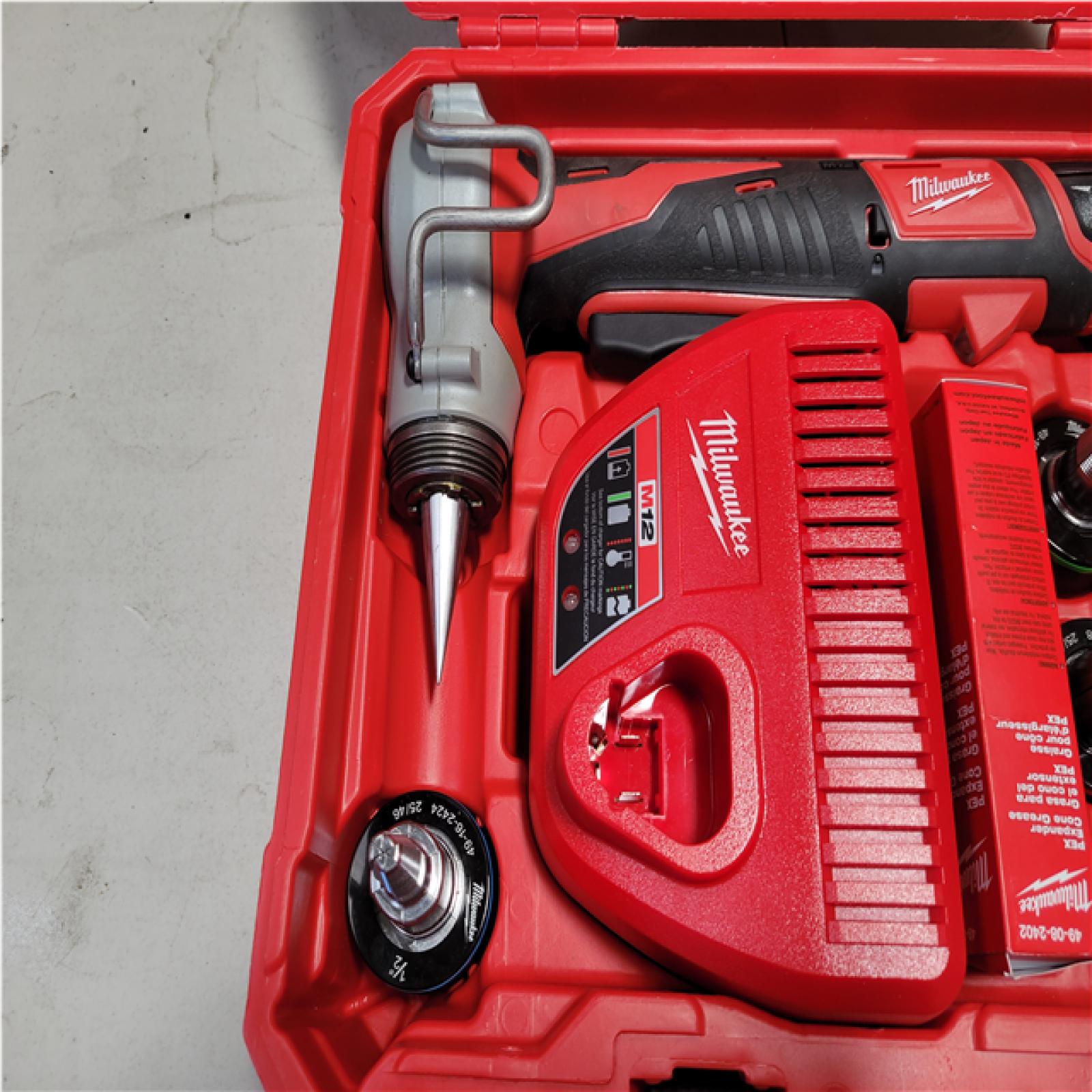 CALIFORNIA AS-IS MILWAUKEE M12 PEX EXPANDER KIT