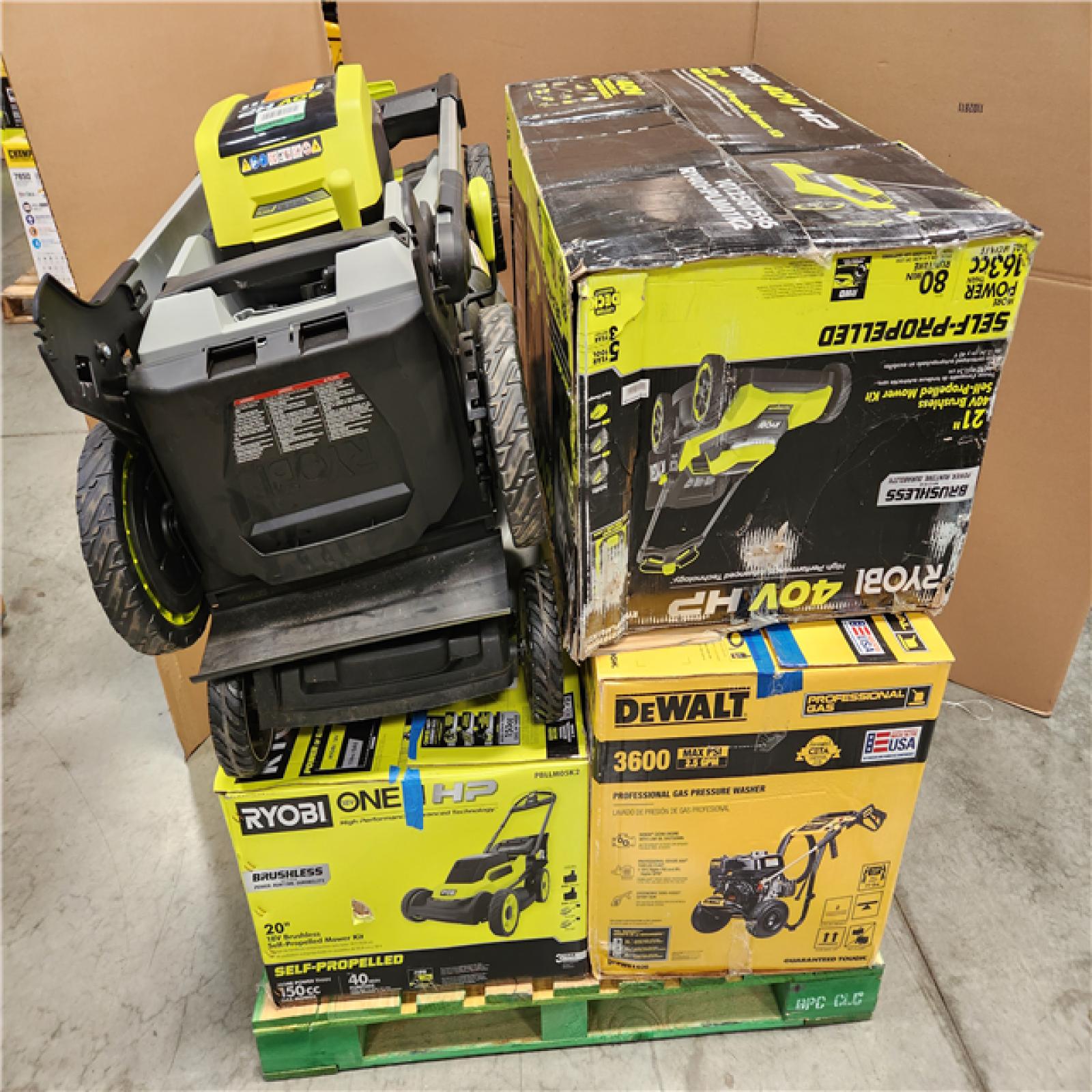 CALIFORNIA AS-IS OUTDOOR POWER EQUIPMENT
