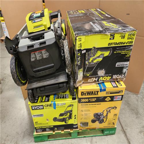 CALIFORNIA AS-IS OUTDOOR POWER EQUIPMENT
