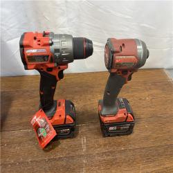 AS-IS M18 FUEL 18V Lithium-Ion Brushless Cordless Hammer Drill and Impact Driver Combo Kit (2-Tool) with 2 Batteries