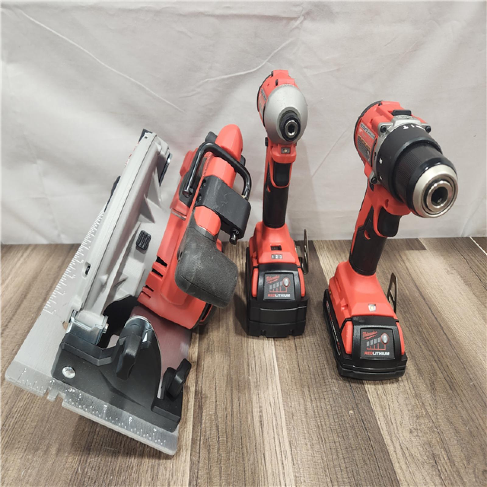 AS-IS- Milwaukee M18 4-Tool Combo Kit