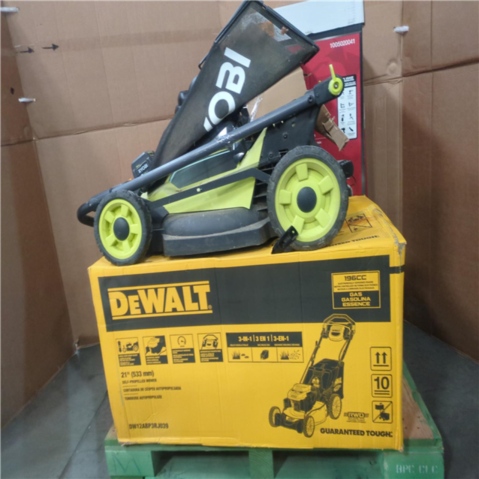 CALIFORNIA AS-IS OUTDOOR POWER EQUIPMENT