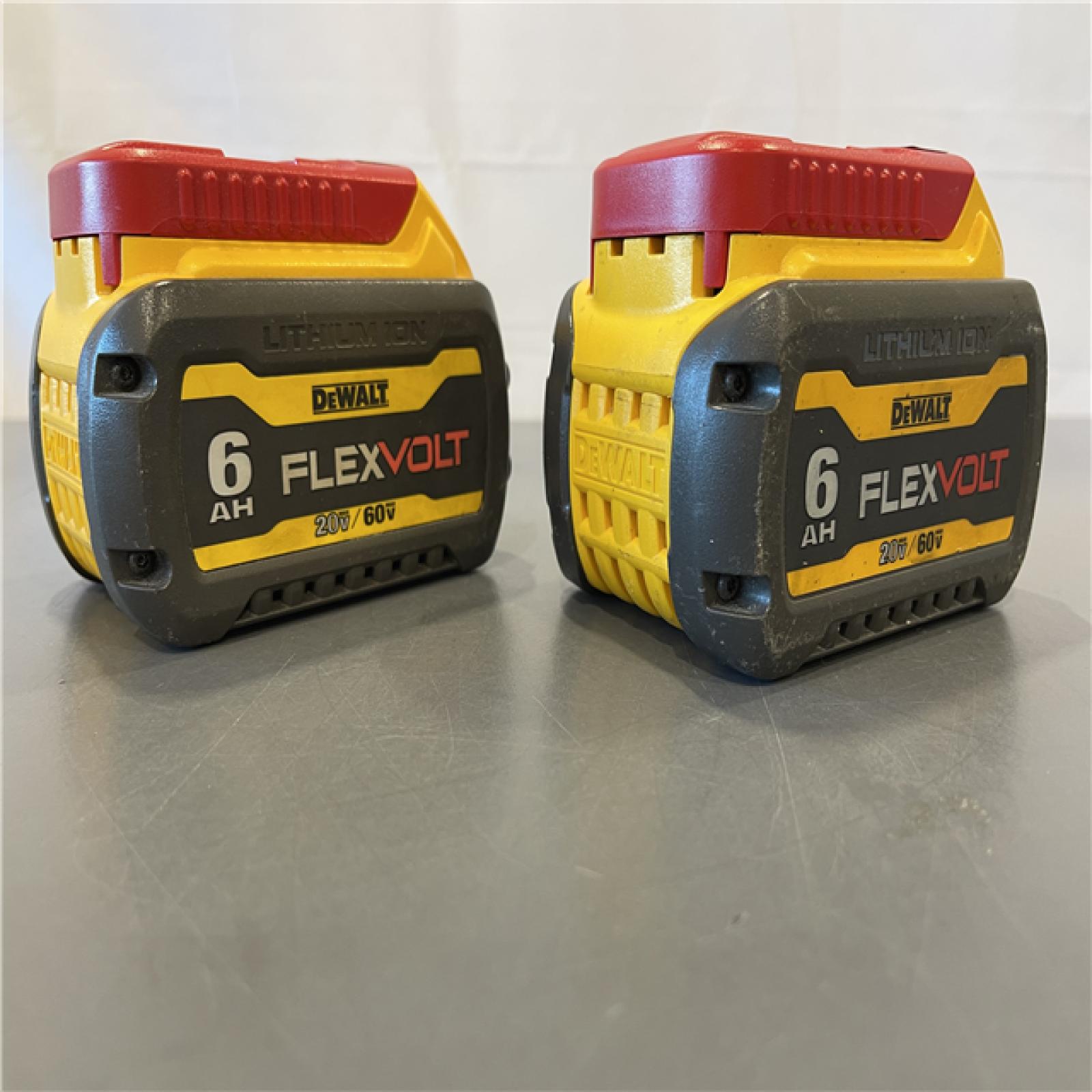 AS-IS - DEWALT FLEXVOLT 20-Volt/60-Volt MAX Lithium-Ion 6.0Ah Battery Pack