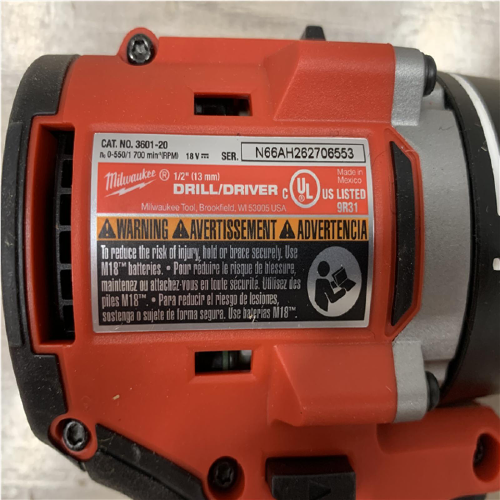 AS-IS Milwaukee 18V Lithium-Ion Brushless Cordless Compact Drill/Impact Combo Kit