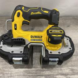 AS-IS DEWALT ATOMIC 20V MAX Cordless Brushless Compact 1-3/4 in. Bandsaw (Tool Only)