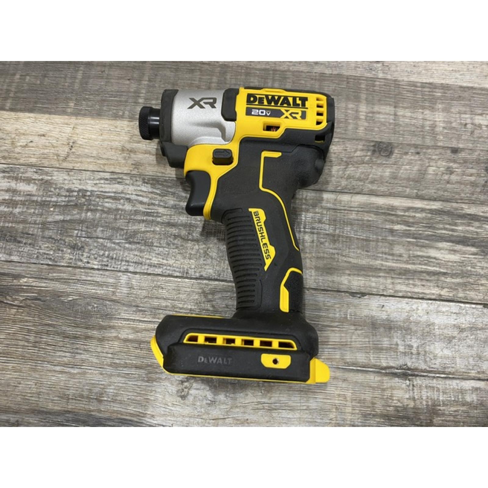 AS-IS DEWALT 20-Volt Maximum XR Lithium-Ion Cordless Brushless 1/4 in. 3-Speed Impact Driver Kit