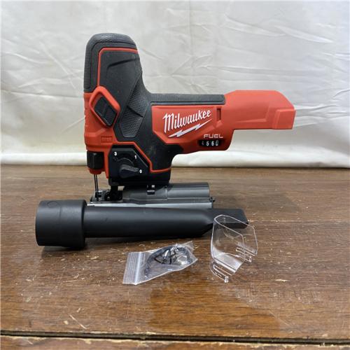 AS-IS Milwaukee M18 FUEL 18 Volt Lithium-Ion Brushless Barrel Grip Cordless Jig Saw (Bare Tool)