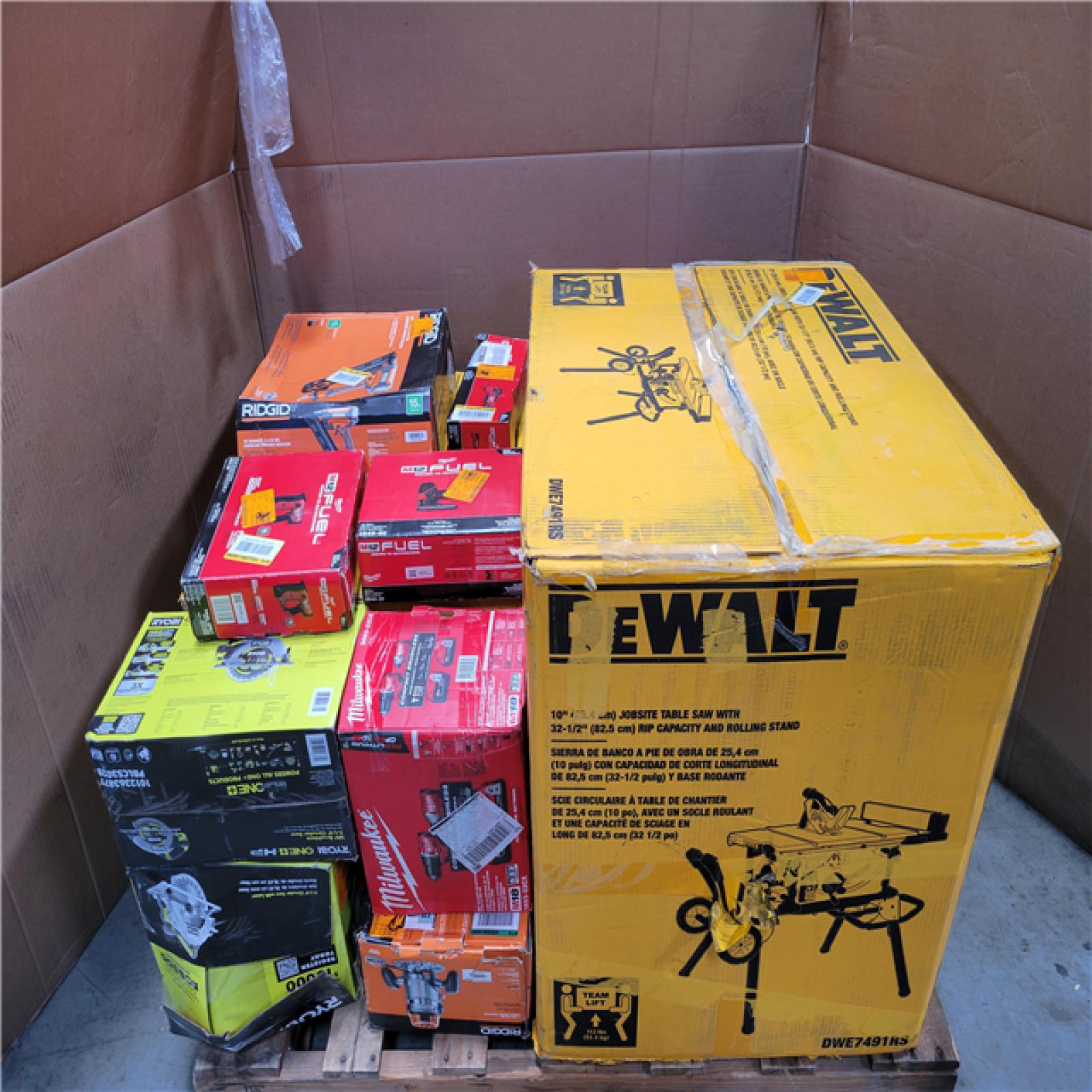 CALIFORNIA AS-IS TOOL PALLET