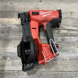 AS-IS Milwaukee FUEL 18-Volt Lithium-Ion Brushless Cordless Coil Roofing Nailer (Tool Only)
