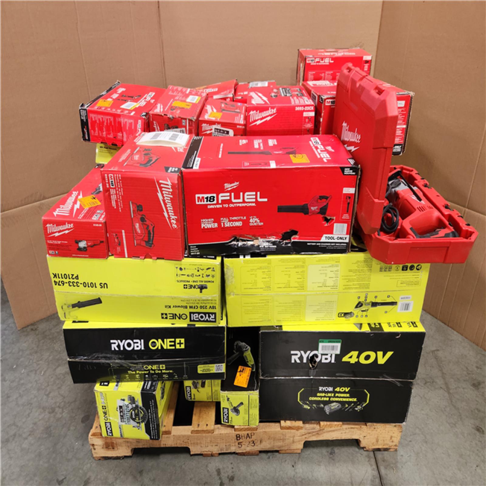 CALIFORNIA AS-IS TOOL PALLET