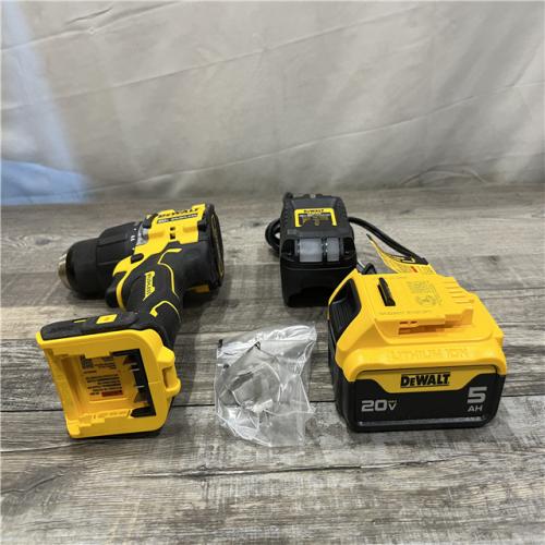 AS-IS DEWALT ATOMIC 20V Lithium-Ion Cordless 1/2 in. Hammer Drill Kit