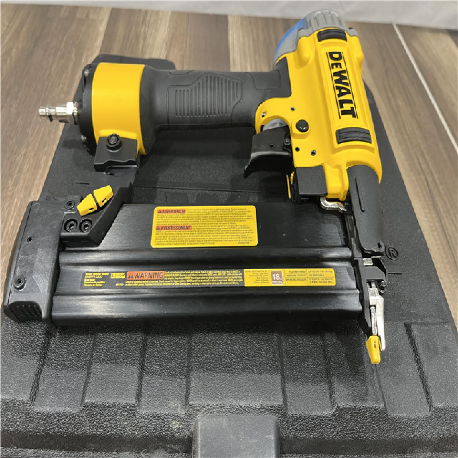 AS-IS DeWalt DWFP12233 18 Gauge Precision Point Brad Nailer with Selectable Trigger