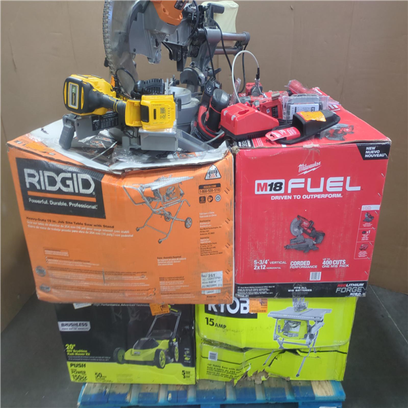 CALIFORNIA AS-IS TOOL PALLET