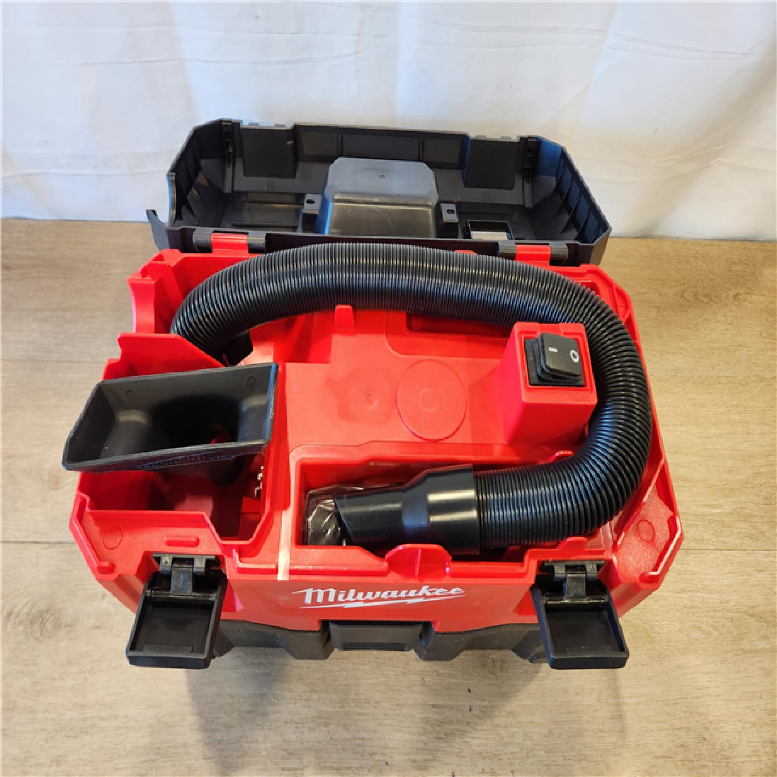 AS-IS- Milwaukee 18-Volt 2 Gal. Lithium-Ion Cordless Wet/Dry Vacuum (Vacuum-Only)