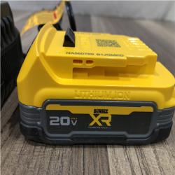 AS-IS DEWALT 20V MAX XR POWERSTACK Lithium-Ion Battery Starter Kit with 1.7Ah Battery and Charger