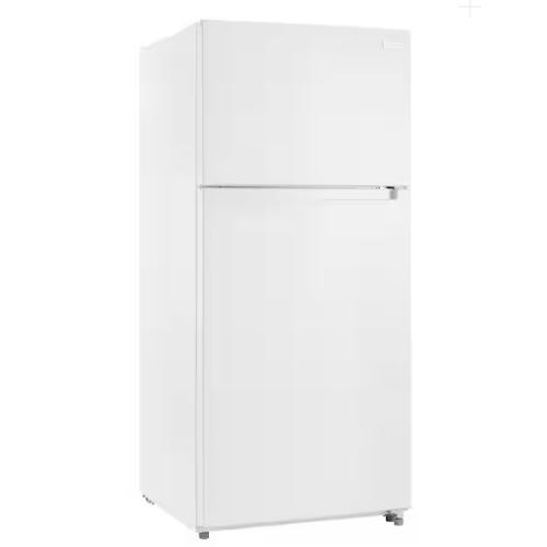 DALLAS LOCATION- AS-IS Vissani 18 cu. ft. Top Freezer Refrigerator DOE in White