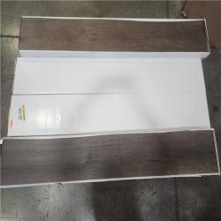 Phoenix NEW Vortex Mushroom Gravy 20 MIL x 7 in. W x 48 in. L Click Lock Waterproof Vinyl Plank Flooring (645 sq. Ft. /30case)