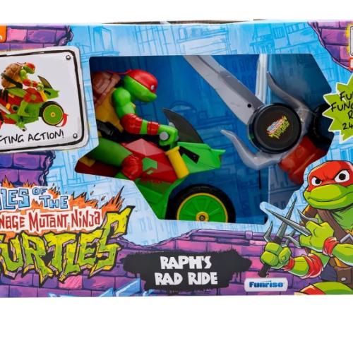 DALLAS LOCATION- NEW! BULLSEYE Teenage Mutant Ninja Turtles RC Raph's Rad Ride PALLET- (72 UNITS)