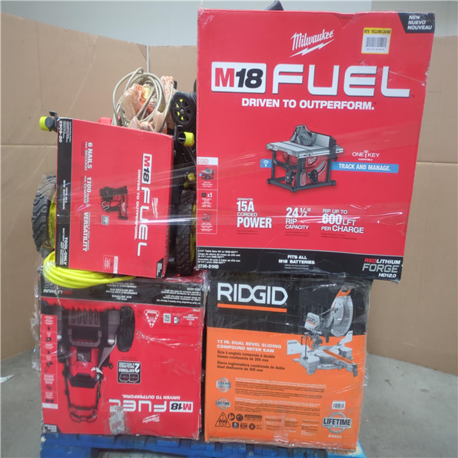 CALIFORNIA AS-IS TOOL PALLET