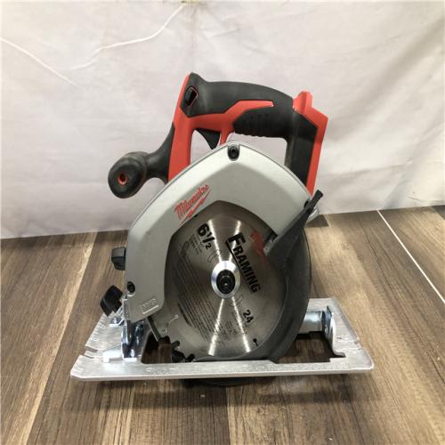 AS-IS Milwaukee 18V Lithium-Ion Cordless 6-1/2 in. Circular Saw (Tool-Only)