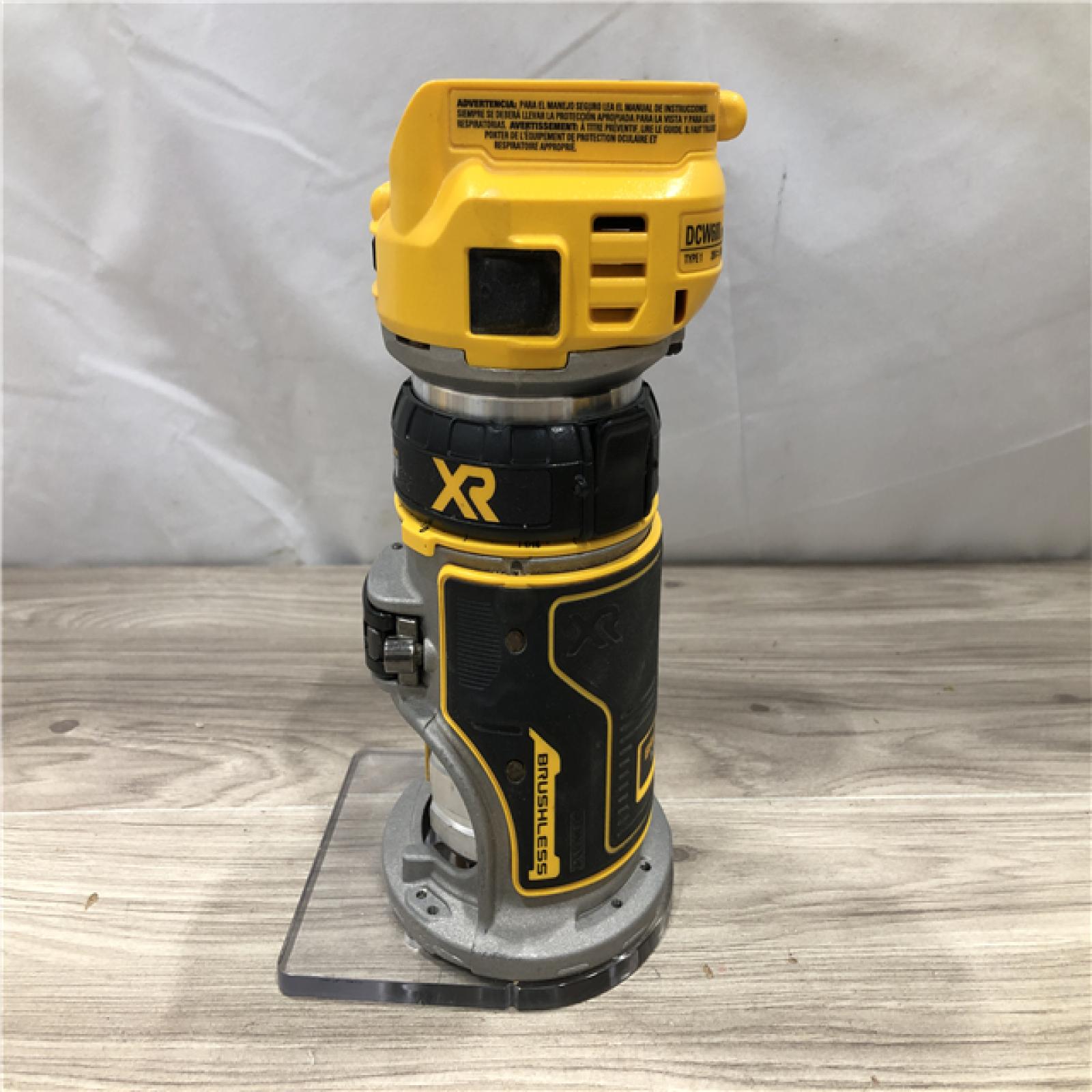 AS-IS Dewalt 20V MAX XR Cordless Compact Router (Tool Only)