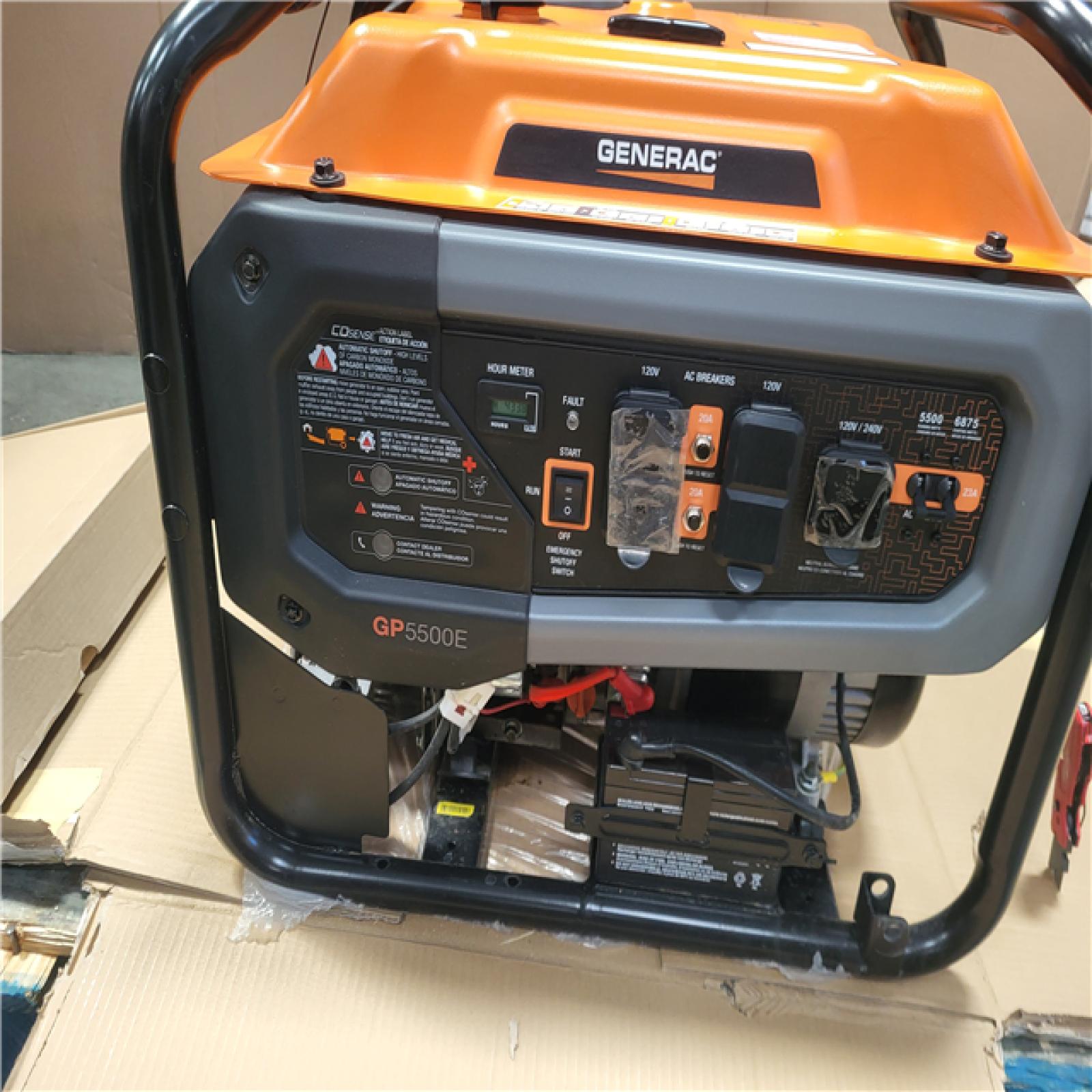 California AS-IS OUTDOOR POWER EQUIPMENT GENERAC GENERATOR