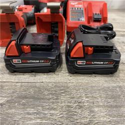 AS-IS Milwaukee 18V Lithium-Ion Brushless Cordless Compact Drill/Impact Combo Kit