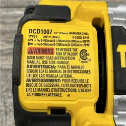 AS-IS DEWALT 20V MAX Brushless Cordless 1/2 3-Speed Hammer Drill (Tool-Only)