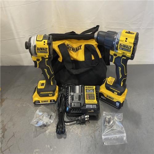 AS-IS - DeWalt ATOMIC 20V MAX Lithium-Ion Cordless Combo Kit (2 Tool)