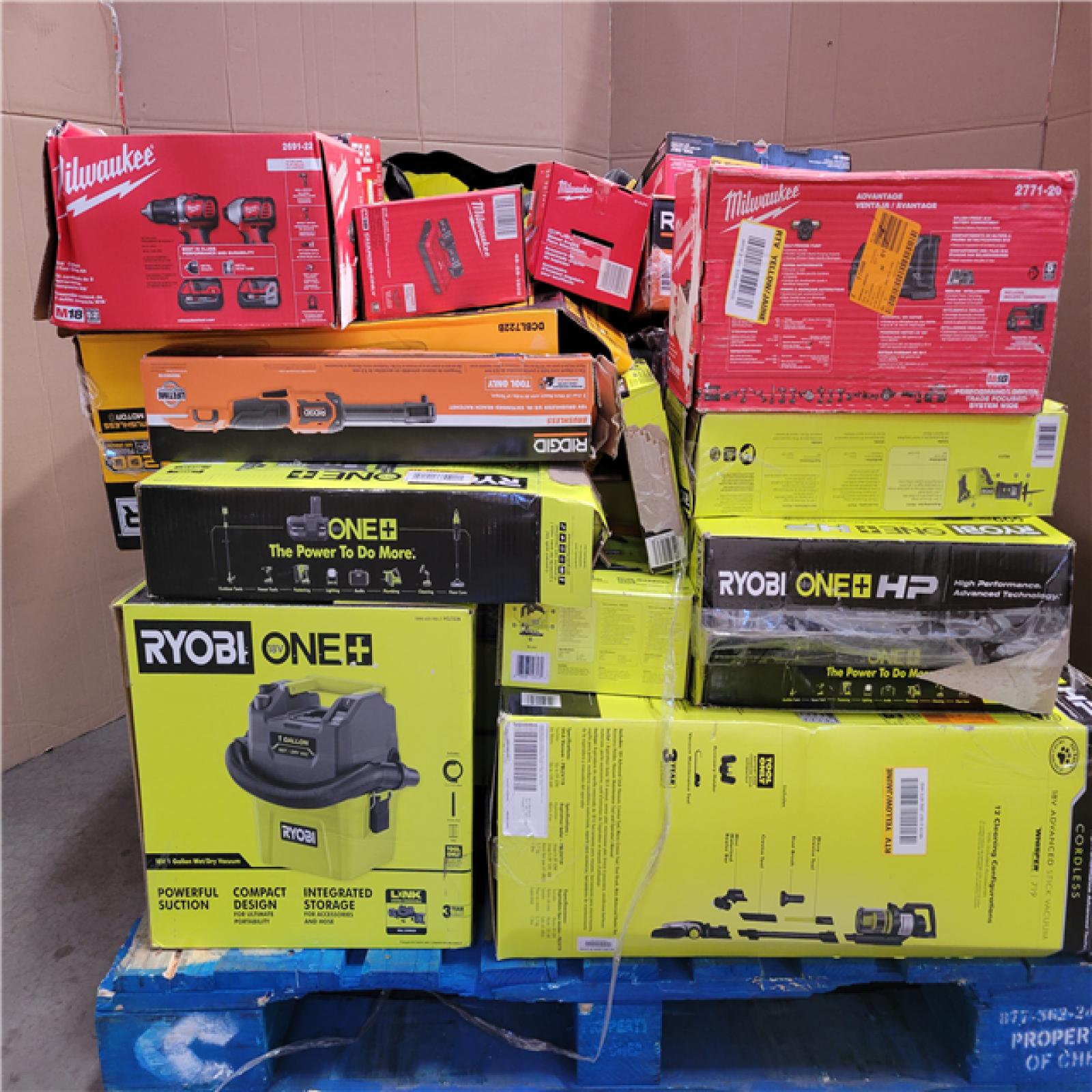 CALIFORNIA AS-IS TOOL PALLET