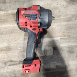 HOUSTON LOCATION - AS-IS Milwaukee M18 1/2 in. Cordless Brushless High Torque Impact Wrench Kit (Battery & Charger)