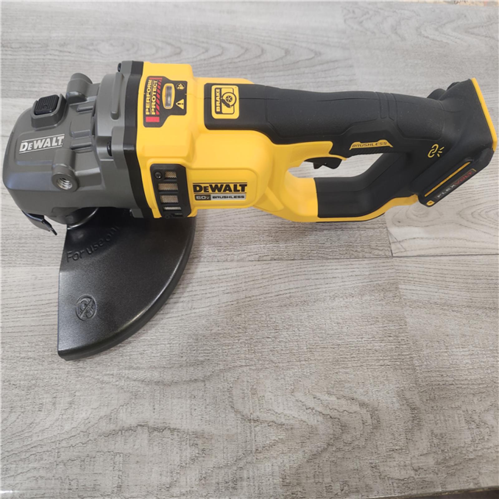 Phoenix Location NEW DEWALT 60-Vol MAX Cordless 7 in.-9 in. Large Angle Grinder (Tool Only)