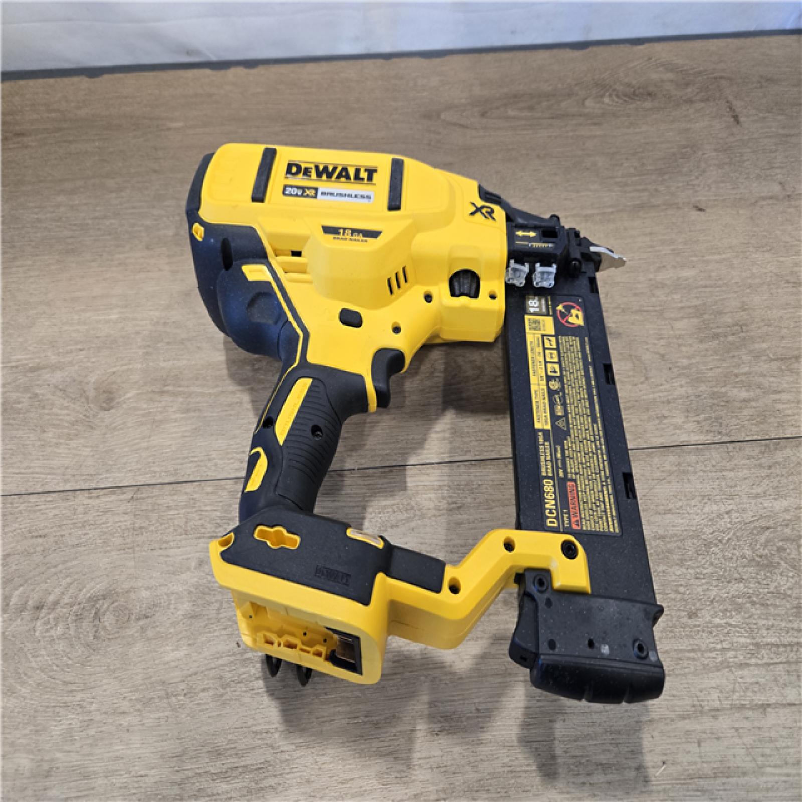 AS-IS DEWALT 20V MAX XR Electric Cordless 18-Gauge Brad Nailer (Tool Only)