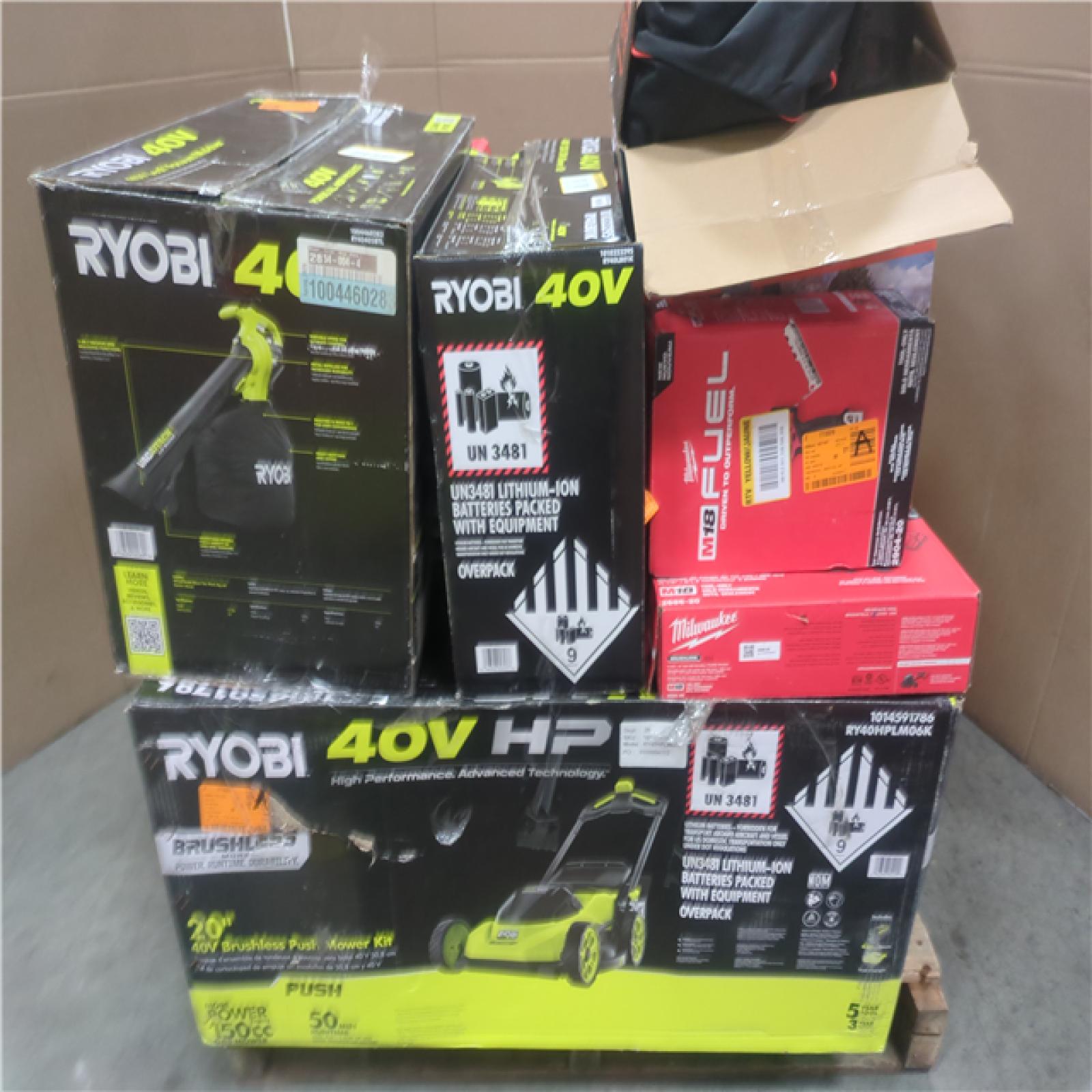 CALIFORNIA AS-IS TOOL PALLET