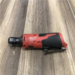 AS-IS Milwaukee 12V Lithium-Ion Cordless 3/8 in. Ratchet (Tool-Only)