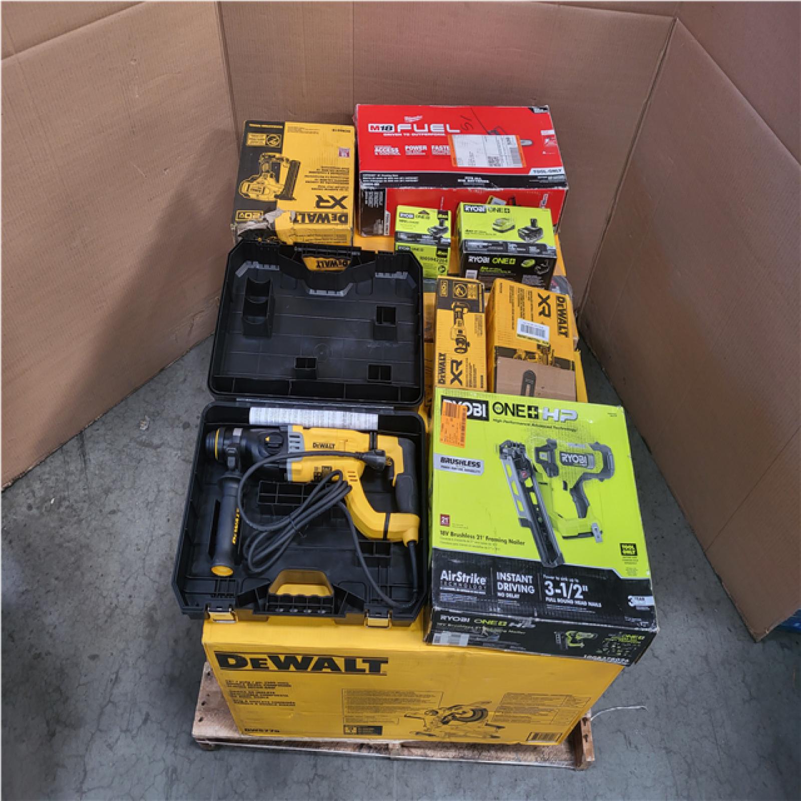 CALIFORNIA AS-IS TOOL PALLET