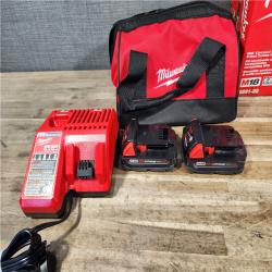 HOUSTON LOCATION - AS-IS Milwaukee M18 Brushed Cordless (2-Tool) Drill/Driver and Impact Driver Kit