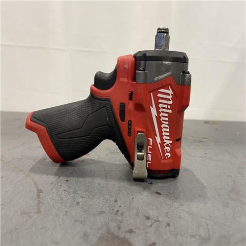 AS-IS - Milwaukee M12 FUEL 12V Lithium-Ion Brushless Cordless Stubby 1/2 in. Impact Wrench