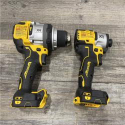 AS-IS DEWALT 20V MAX Lithium-Ion Cordless 2-Tool Combo Kit