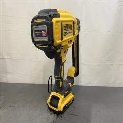 AS-IS - DeWALT 20V MAX XR Lithium-Ion Cordless 18-Gauge Narrow Crown Stapler Kit